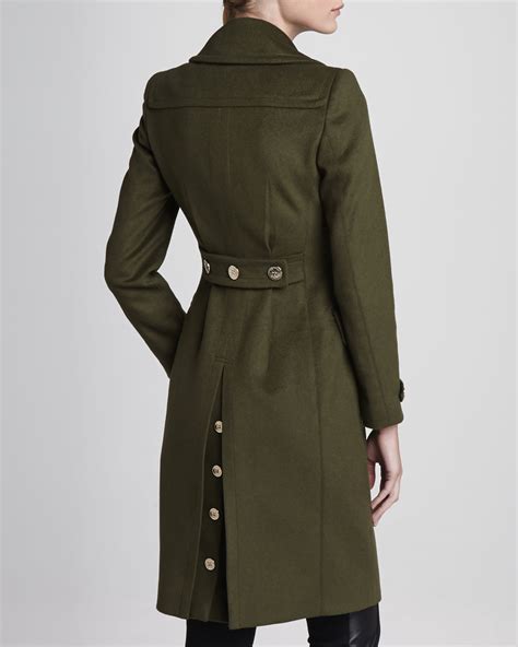 burberry olive coat